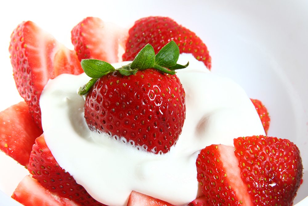 bukkake cream Strawberry and