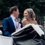 Mr & Mrs Neaves Wedding-346 Photo of Mr & Mrs Neaves in the horse cab.