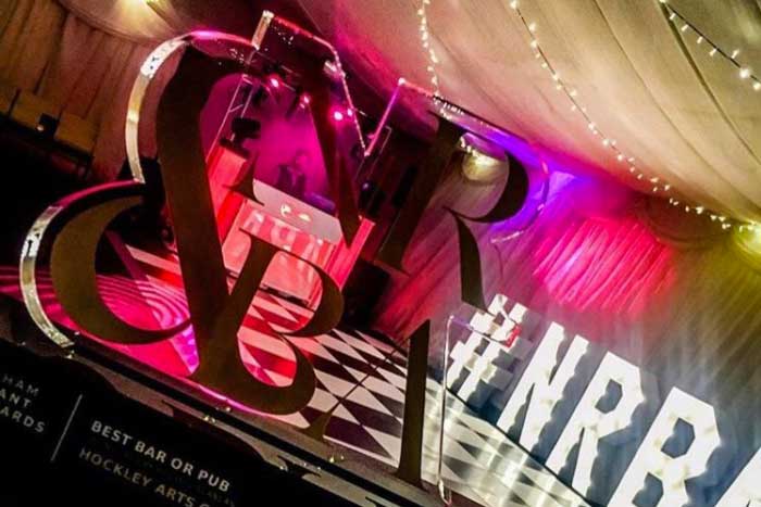 Dance floor ready for the conference guests.