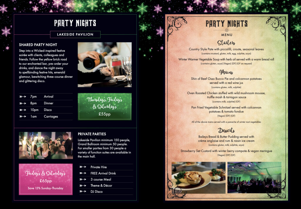 Christmas Party Nights in Nottingham Christmas Party Nights in Nottingham